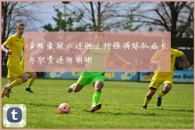 黄蜂豪取六连胜主帅强调球队成长与职责逐渐明晰