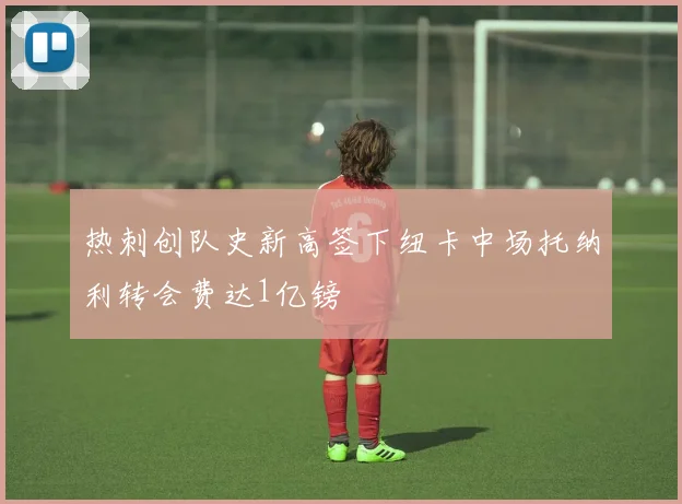 热刺创队史新高签下纽卡中场托纳利转会费达1亿镑